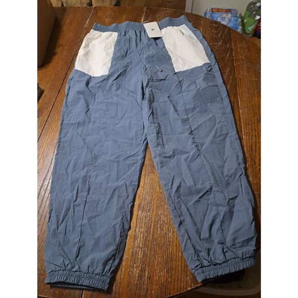 New XXL Fabletics Storm Cloud Multi Jaylee Color Block Nylon Track Pants NWT - Picture 6 of 7